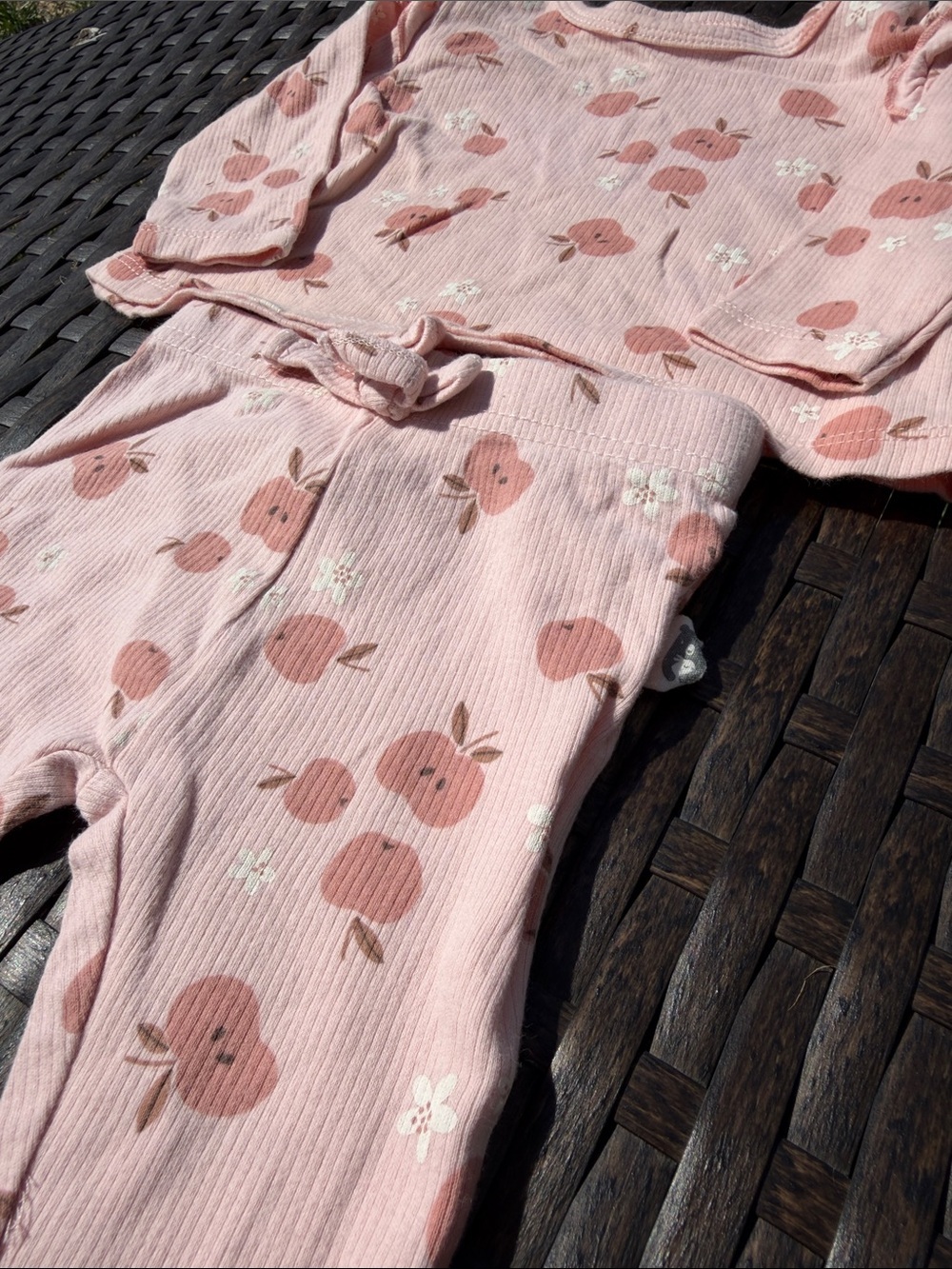 NWOT Rabbit + Bear Pajama Set - Picture 2 of 3